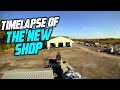 Time lapse of new truck shop