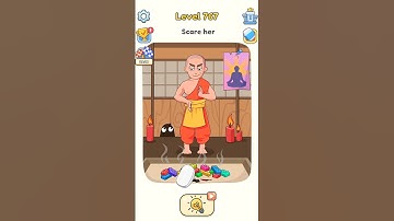 scare her | Delete One Part level 767     #shorts #gamingshorts #dop