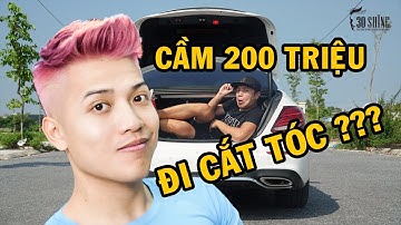 NTN Cầm 200 Triệu Đóng Xe Mercedes 3 Tỷ Đòi Đi Cạo Trọc Nhuộm Hồng Tại 30Shine