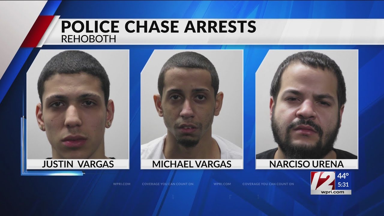 3 New York men arrested following high-speed police chase in Rehoboth ...
