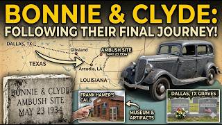 I Followed Bonnie & Clyde's Final Hours... From the Ambush Site to Their Graves