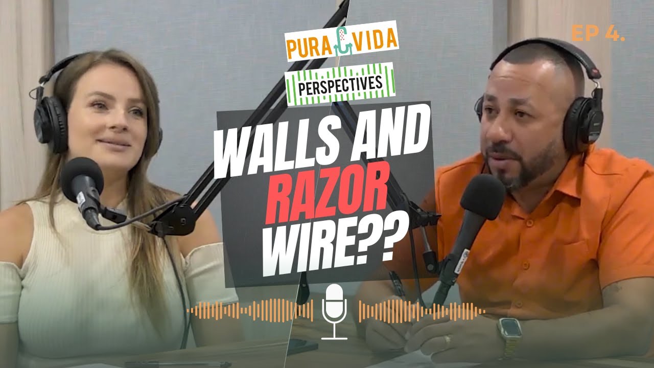 Дома с колючей проволокой и стенами в Коста-Рике | Подкаст Pura Vida Perspectives 🇨🇷🎧