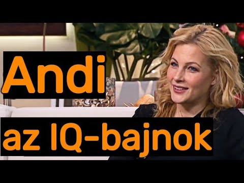 Várkonyi Andrea szégyentelen hencegése a diplomáival és az IQ-kiválasztottságával a TV2 Mokkában
