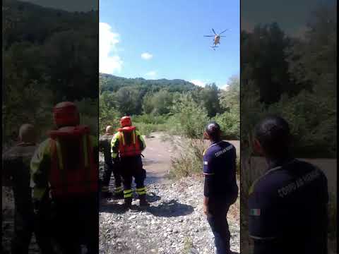 Melazzo: sorpresi dal torrente in piena, salvati due 67enni