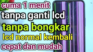 A 1 Menit Cara Mengatasi Lcd Hp Bergaris Dan Berbayang