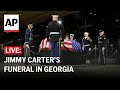 Jimmy Carter funeral: LIVE from Carter Presidential Center as former president lies in repose
