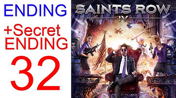Saints row 4 ending and final boss + Secret Ending "Saints row 4 ending" all endings Part 32