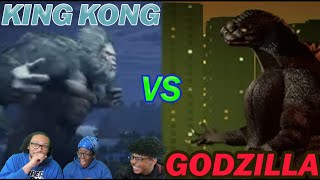 REACTION: Godzilla vs King Kong. Epic Rap Battles of History