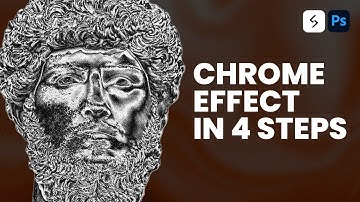 Secret Image Chrome & Gold Effects in Photoshop in 4 Easy Steps! + (FREE DOWNLOAD)