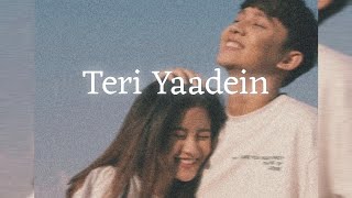 Teri Yaadein Slowed And Reverb Bollywood Lofi Songs