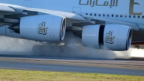 Why the A380 does not have reversers on outbound engines