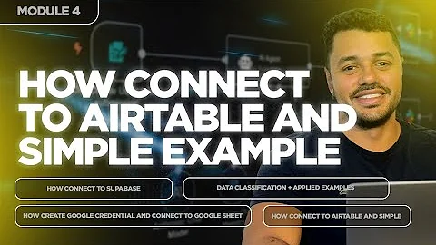 Setup Airtable credentials—N8N Course From Beginner to Expert Module 4—Lesson 3
