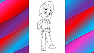 Adım Adım Ryder Köpek Devriyesi Nasıl Çizilir. Hadi Çizelim?