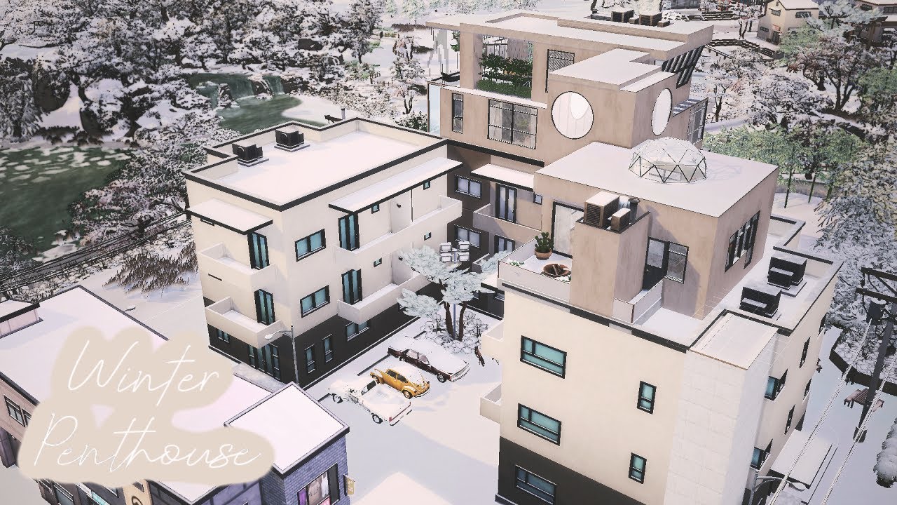 𝚃𝙷𝙴 𝚂𝙸𝙼𝚂 𝟺  |  WINTER PENTHOUSE | CC