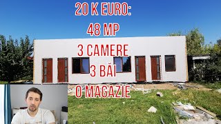 Cum Am Facut O Casa La Cheie cu 20 Mii Euro // 3 Bai // Inclusiv Mobila // TinyHouse
