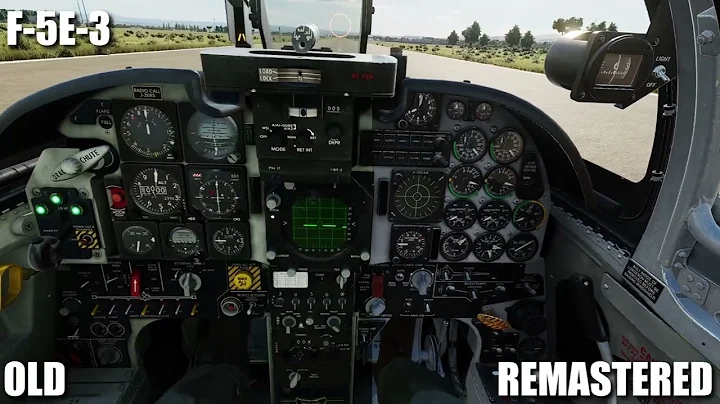 DCS World F-5E-3 Remastered Comparison
