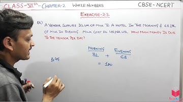 Q6) Ex-2.2 Whole Numbers Class 6th Maths Chapter 2 | Maths Class 6th CBSE NCERT | Apni Classroom