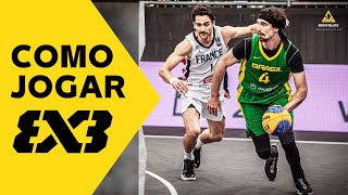COMO JOGAR 3X3 - ( REGRAS DO BASQUETE 3X3 ) screenshot 4