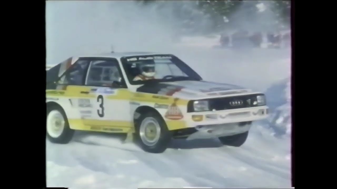RALLYE DE SUÈDE 1985