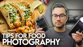 How To Shoot FOOD PHOTOGRAPHY  Breaking Down My Process, BTS, & Final Photos!
