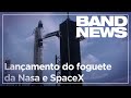 Decolagem histórica: Nasa e SpaceX lançam foguete tripulado; confira