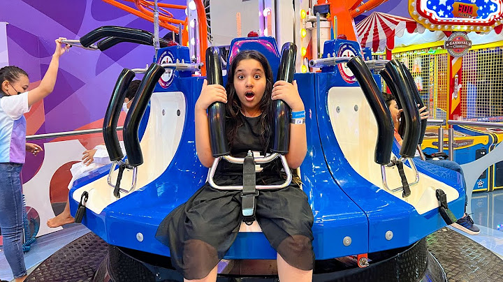 شفا في صالة الالعاب ! 👍😎 Shfa play nicely at playground