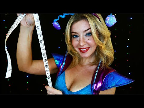ASMR ALIEN MEASURES YOU 👽 Sci-Fi Tailoring Experience