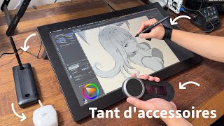 Huion Kamvas 24 Pro Gen 3 Tant Daccessoires