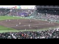 2011センバツ 日本文理 対 香川西 ６回裏 ４点追加！High School Baseball in Japan