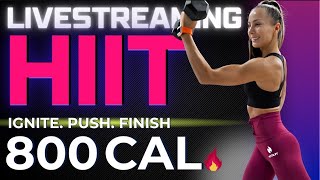 60-MIN KILLER HIIT WORKOUT CHALLENGE | Weight Loss, Lean Muscle Sculpt, Burn Belly Fat, Abs 🔥 POWER