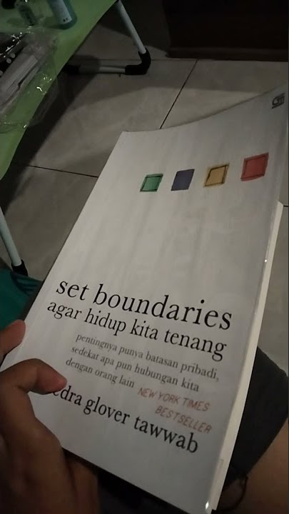 Cara mengenal diri sendiri, diantaranya adalah punya batasan, batasan ? 🤔
