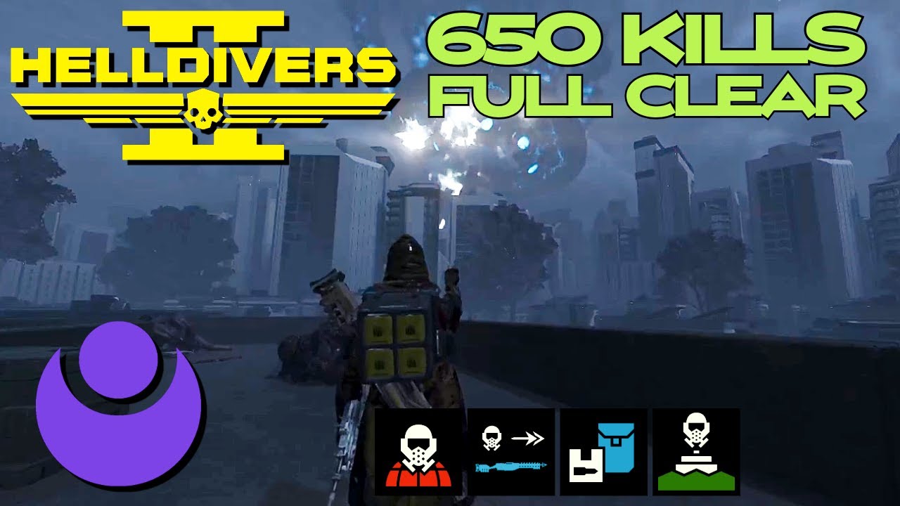 Helldivers 2, Gas Build Solo Super Helldive Full Clear Against The ...