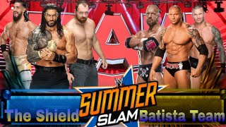 The Shield Vs Batista Team Wr3D 2K23 Gameplay Arslan Games