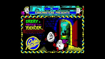 Dizzy, Prince of the YolkFolk (aka Dizzy VI) - Title Screen Music - Sinclair ZX Spectrum