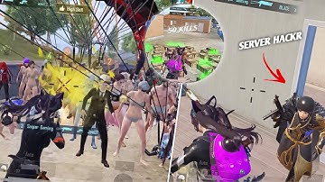 SERVER HACK FOR 50 KILLS 💀!! | BGMI Server Freeze Hacker ⚠️⁉️