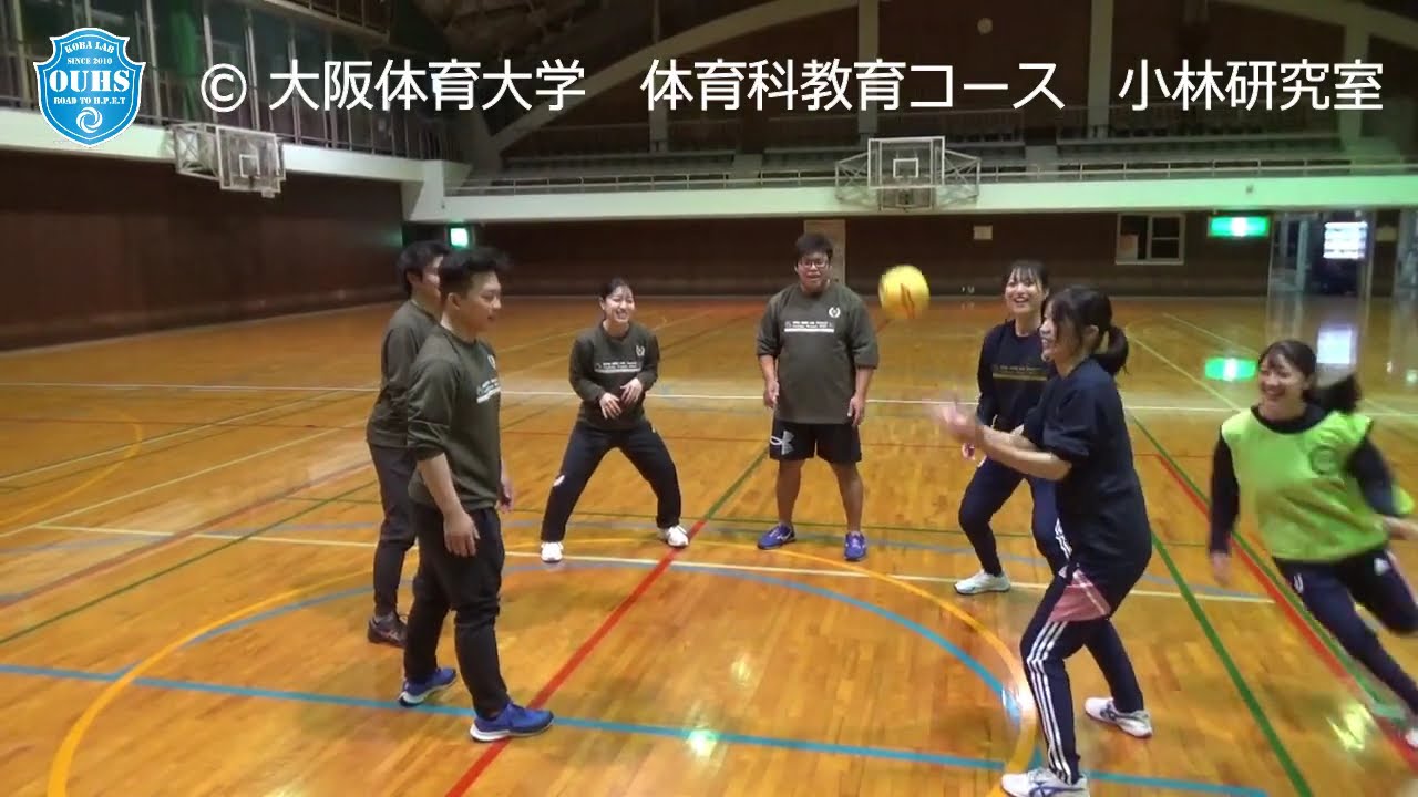 みんなでパス回し