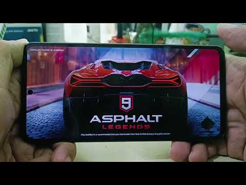Sharp AQUOS R8s Pro - Play Asphalt 9 Game - Default Setting