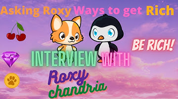 Roxy Chandria Interview | Tips to get rich in Meow playground | how to get lot of coins and diamonds