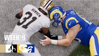 Saints vs. Rams | 2025-26 Season Week 9 | Madden NFL 26 Simulation