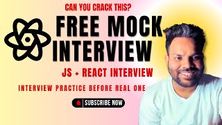 Frontend Developer Mock Interview 2025 | React + JavaScript Interview Questions & Answers