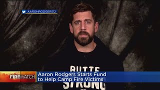 Packers QB Aaron Rodgers, A Chico Native, Donating $1 Million Towards Camp Fire Relief