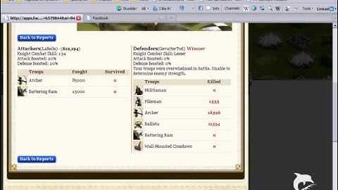 Kingdoms of Camelot - How to kill a 10 Million Might Player