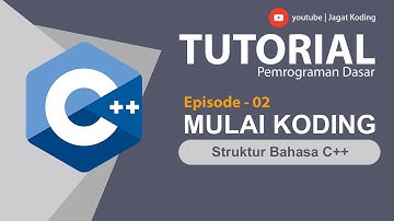 C++ 02 | Belajar Struktur Bahasa Pemrograman C++ | Tutorial Dev C++ Indonesia