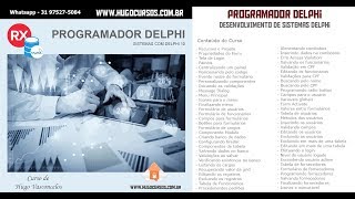 Curso Programador Delphi - Aula 08 - Evento Resize do formulário