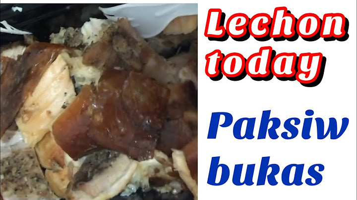 Pinaksiw ko yung lechon na natira - First time to cook this recipe