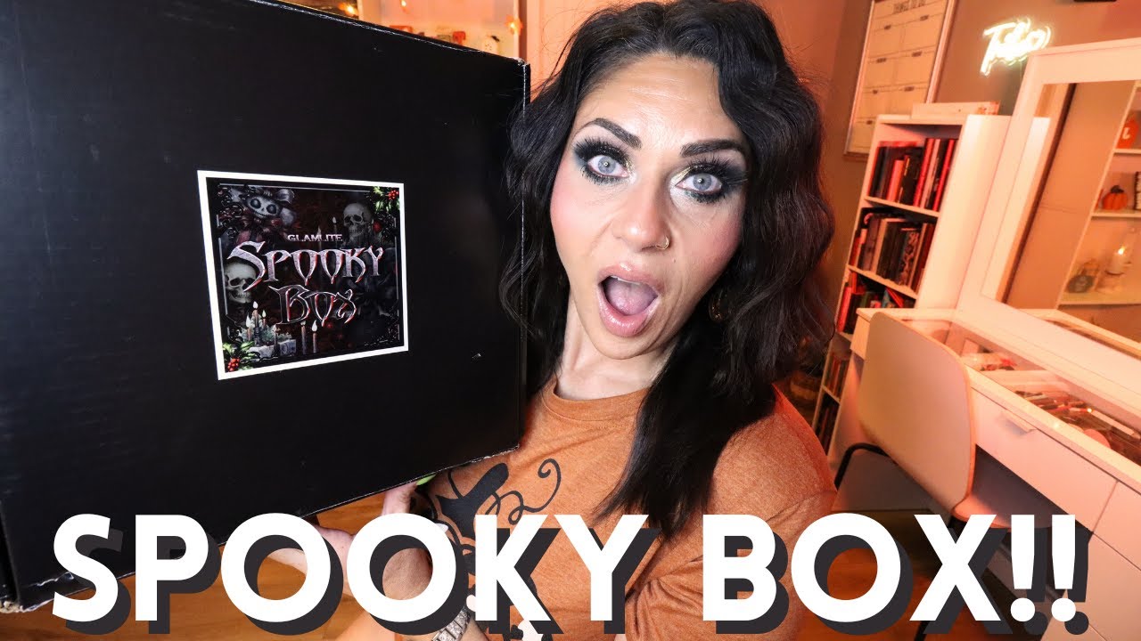 GLAMLITE SPOOKY 👻 MYSTERY BOX UNBOXING - IS IT WORTH $40 OR FULL OF JUNK??