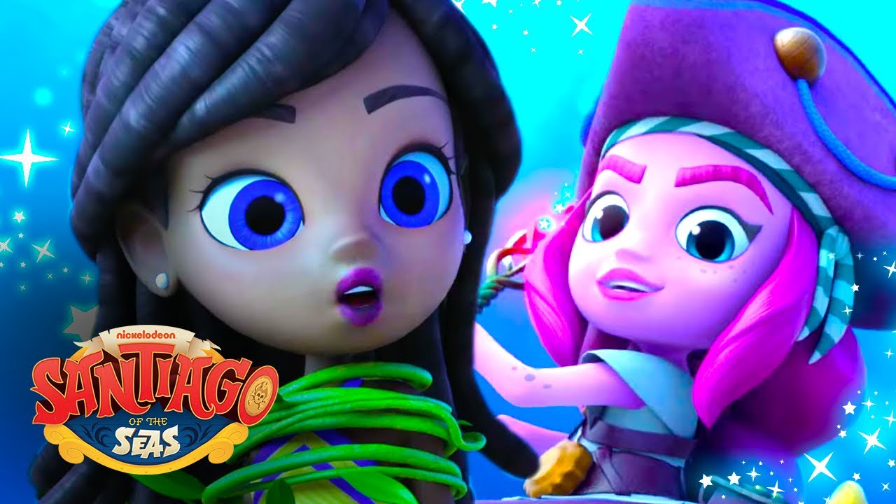 Mermaid Lorelai Saves Merlandia! w/ Santiago & Tomás | Shimmer and Shine