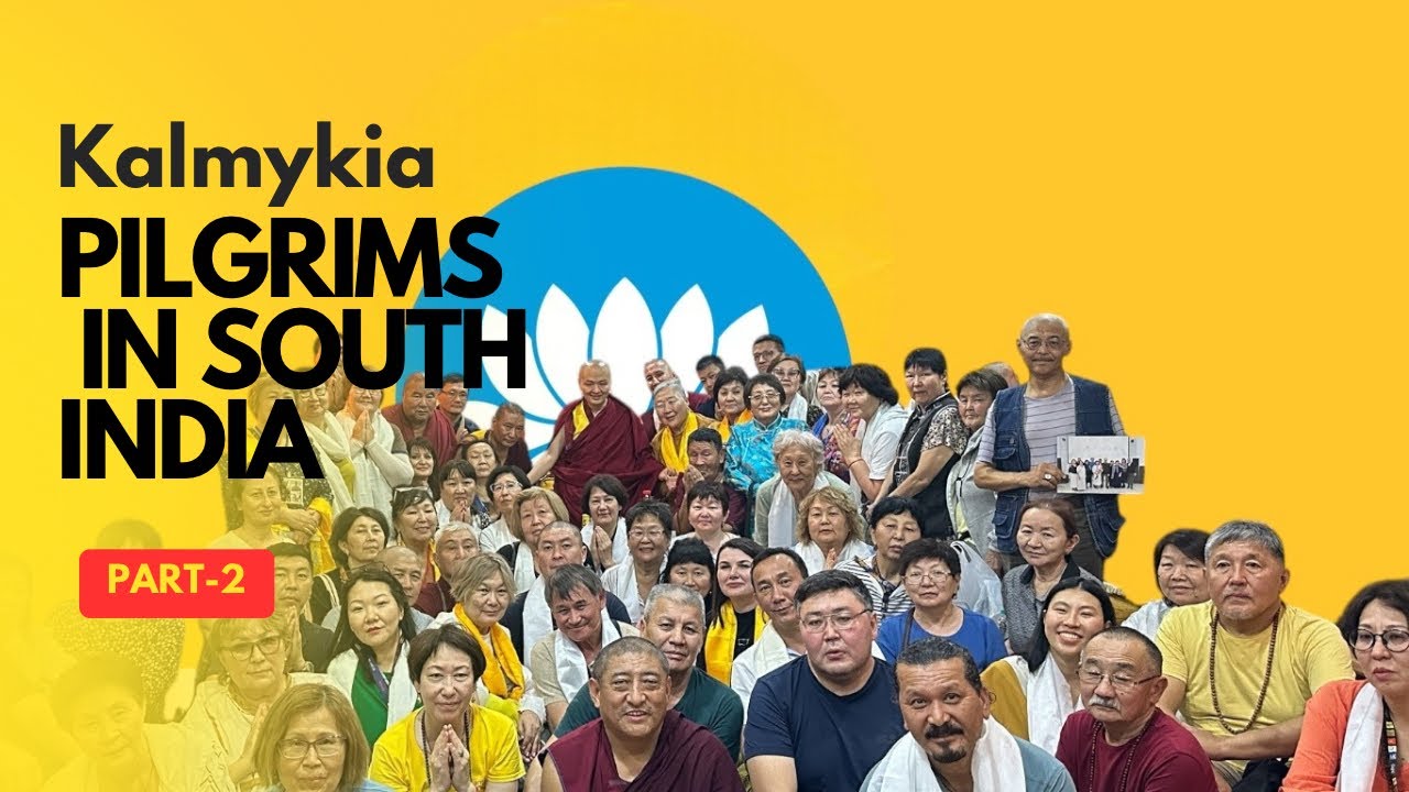 Buddhist pilgrimage in Mundgod  (Kalmykia group) PART - 2