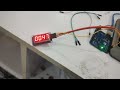 7 segment display testing