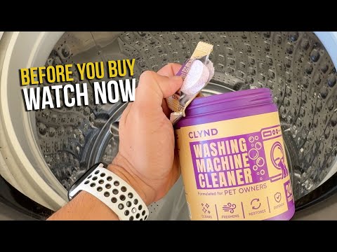 Best Washer Cleaner for Pet Owners | 24-Pack Washing Machine Cleaning Tablets